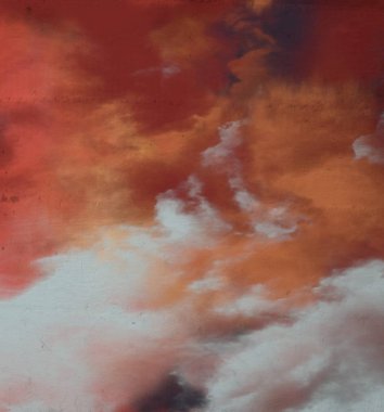 Metin için yeri olan boya lekeleriyle soyut arkaplan    