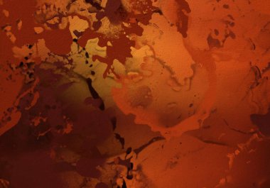 2d illüstrasyon. Beton düz duvar grafitisi. Modern sanat tarzı. Çok renkli şekil ler ve desenler. El yapımı sprey resimleri. Boyalı pürüzlü yüzey. Fırça darbeleri. 