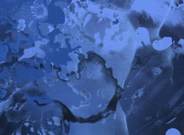 Metin için yeri olan boya lekeleriyle soyut arkaplan