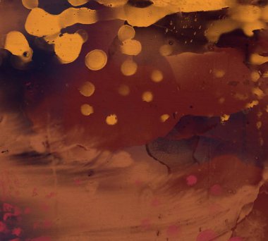 Yağlı boya ile soyut grunge arkaplan kaba desen lekeler