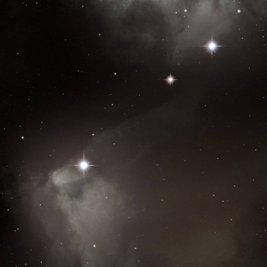 Derin uzay yıldız alanı. Evren yıldızlarla ve gazla dolu. çok uzak bir evren çizimi. 