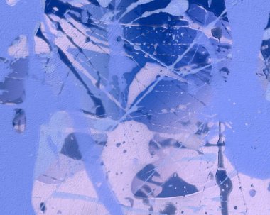 Yağlı boya ile soyut grunge arkaplan kaba desen lekeler