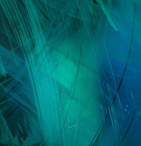 художественный рисунок с различными текстурами краски
