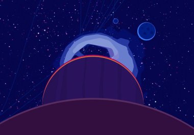 doğal soyut galaksi uzay arka plan