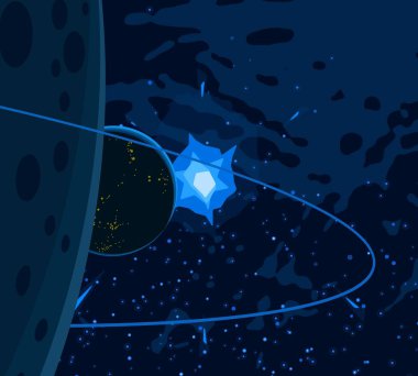 doğal soyut galaksi uzay arka plan