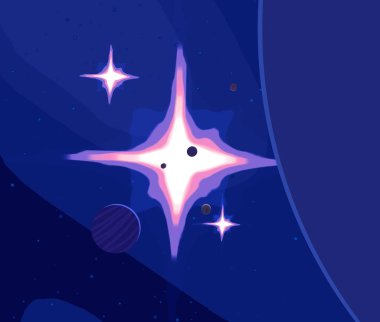 doğal soyut galaksi uzay arka plan