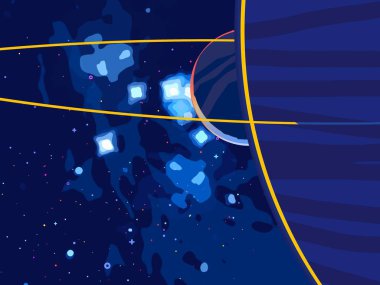 doğal soyut galaksi uzay arka plan