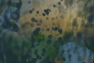 Yağlı boya ile soyut grunge arkaplan kaba desen lekeler