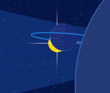 soyut renkli kozmik alan arkaplanı