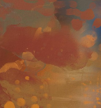 Yağlı boya ile soyut grunge arkaplan kaba desen lekeler