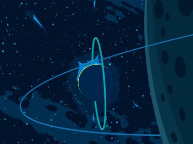 doğal soyut galaksi uzay arka plan