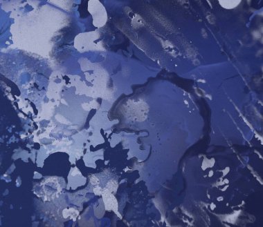 2d illüstrasyon. Beton düz duvar grafitisi. Modern sanat tarzı. Çok renkli şekil ler ve desenler. El yapımı sprey resimleri. Boyalı pürüzlü yüzey. Fırça darbeleri.  