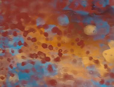 metin veya görüntü için alan ile soyut boya duvar kağıdı