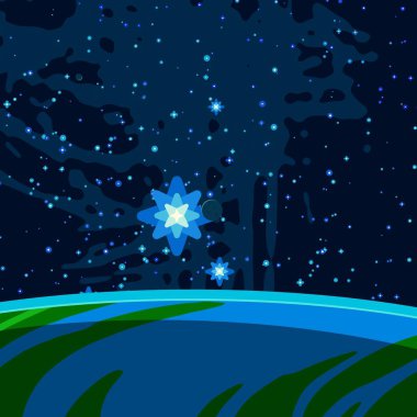 renkli soyut mutlu noel arka plan