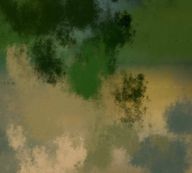 Metin için yeri olan boya lekeleriyle soyut arkaplan