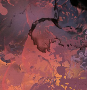 Yağlı boya ile soyut grunge arkaplan kaba desen lekeler