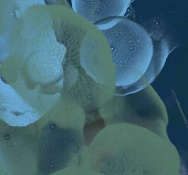 Yağlı boya ile soyut grunge arkaplan kaba desen lekeler