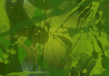 Metin için yeri olan boya lekeleriyle soyut arkaplan  