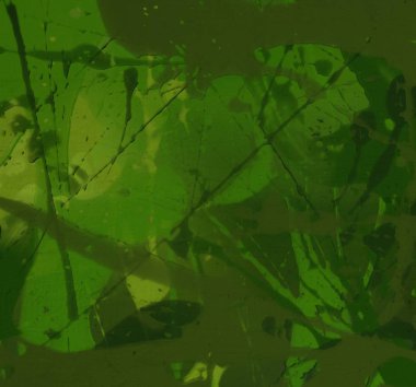 Soyut rastgele şekiller. 2D illüstrasyon arka planı. Düz beton duvarda sanatsal modern sanat kalıpları. Kabataslak boyalı yüzey. El yapımı fırça darbeleri.