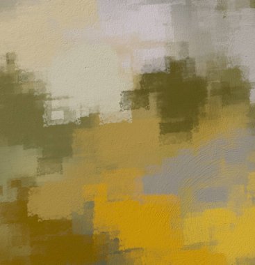 2d illüstrasyon. Beton düz duvar grafiti fon. Modern sanat tarzı. Çok renkli şekil ler ve desenler. El yapımı sprey resimleri. Boyalı pürüzlü yüzey. El yapımı fırça darbeleri.