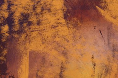 Soyut rastgele şekiller. 2D illüstrasyon arka planı. Düz beton duvarda sanatsal modern sanat kalıpları. Kabataslak boyalı yüzey. El yapımı fırça darbeleri.