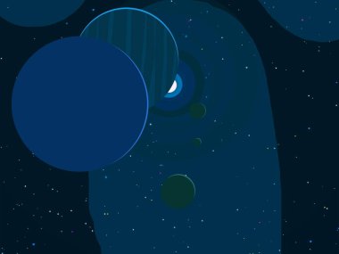 doğal soyut galaksi uzay arka plan