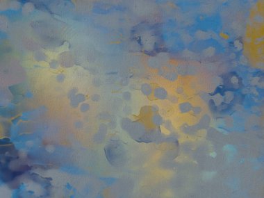 2D çizim. Beton duvar yazısı. Modern sanat tarzı. Çok renkli şekiller ve desenler. El yapımı sprey resimler. Kabataslak boyalı yüzey. 