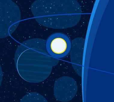 doğal soyut galaksi uzay arka plan