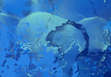 Yağlı boya ile soyut grunge arkaplan kaba desen lekeler