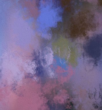 farklı boya dokuları ile sanat deseni