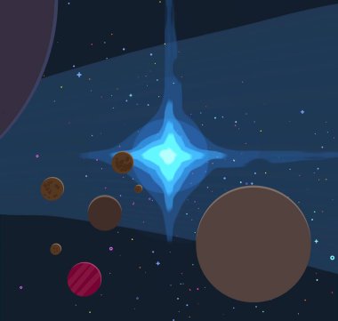 doğal soyut galaksi uzay arka plan