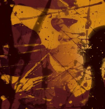 Yağlı boya ile soyut grunge arkaplan kaba desen lekeler