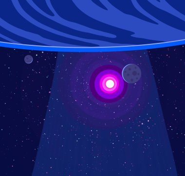 doğal soyut galaksi uzay arka plan