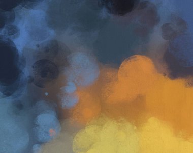 Metin için yeri olan boya lekeleriyle soyut arkaplan  