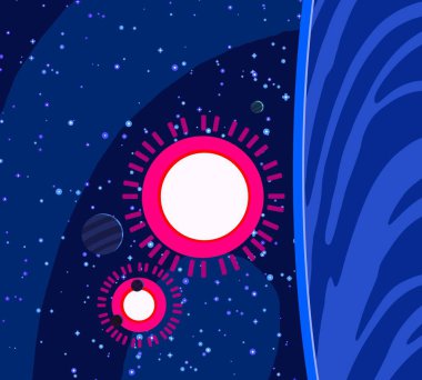 doğal soyut galaksi uzay arka plan