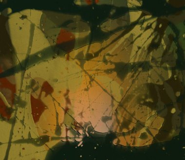 farklı renk desenleri ile soyut duvar kağıdı