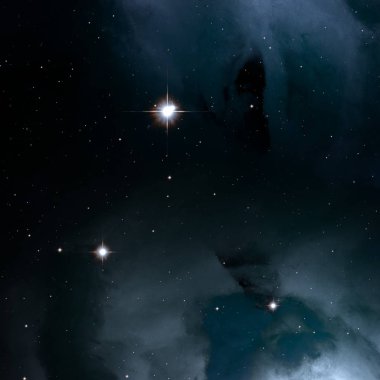 yıldız ile güzel kozmos astronomi arka plan