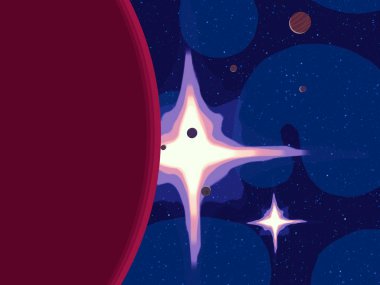 doğal soyut galaksi uzay arka plan