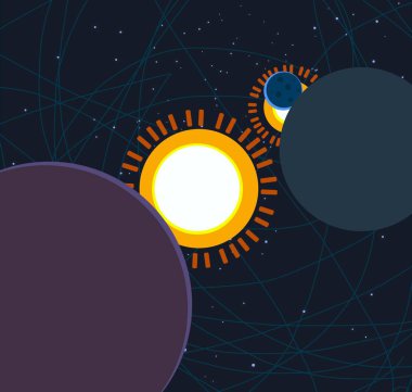 doğal soyut galaksi uzay arka plan