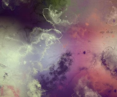 Yağlı boya ile soyut grunge arkaplan kaba desen lekeler