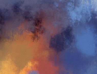 Yağlı boya ile soyut grunge arkaplan kaba desen lekeler