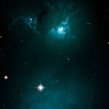 soyut renkli kozmik alan arkaplanı