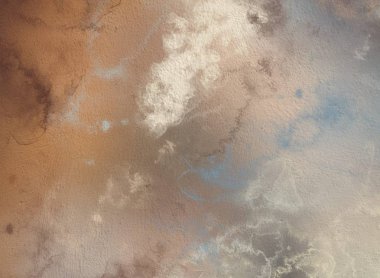 2d illüstrasyon. Beton düz duvar grafiti fon. Modern sanat tarzı. Çok renkli şekil ler ve desenler. El yapımı sprey resimleri. Boyalı pürüzlü yüzey. Fırça darbeleri.