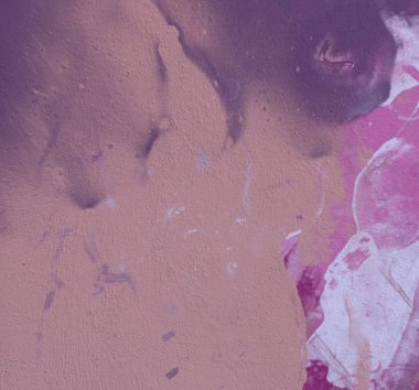 Yağlı boya ile soyut grunge arkaplan kaba desen lekeler