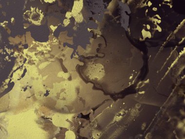 Yağlı boya ile soyut grunge arkaplan kaba desen lekeler