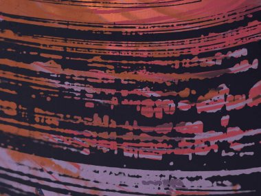 Yağlı boya ile soyut grunge arkaplan kaba desen lekeler