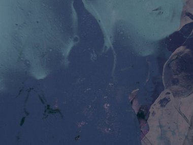 Metin için yeri olan boya lekeleriyle soyut arkaplan 