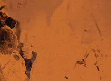 Soyut rastgele şekiller. 2D illüstrasyon arka planı. Düz beton duvarda sanatsal modern sanat kalıpları. Kabataslak boyalı yüzey. El yapımı fırça darbeleri.