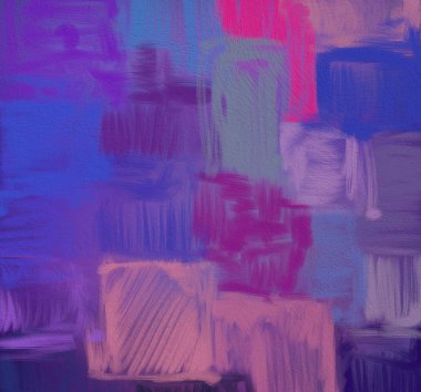 farklı boya dokuları ile sanat deseni