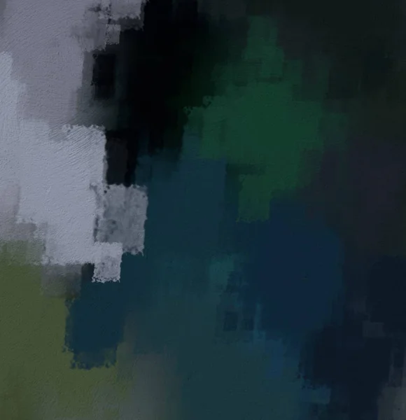 抽象的なグランジの背景に油絵具の汚れのラフパターン — ストック写真